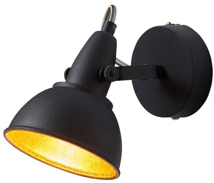Lindby Strahler Julin (Modern) in Schwarz aus Metall (1 flammig, E14) - Deckenlampe Deckenleuchte Lampe Spot Wohnzimmerleuchte