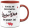 Tassenbrennerei Tasse Scheiss auf Valentinstag Ich Liebe Dich jeden Tag - Geschenk für Freundin, Freund - Mit Spruch lustig (Rot)