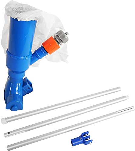 well2wellness® Poolsauger Venturisauger Blue Magic Bodensauger inkl. Teleskopstange