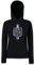 Urban Backwoods Salvatore Ring Damen Kapuzenpullover Hoodie Schwarz Größe XL