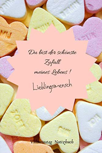 DU BIST DER SCHÖNSTE ZUFALL MEINES LEBENS! LIEBLINGSMENSCH: A5 Notizbuch BLANKO LIEBLINGSMENSCH | GESCHENKE | PÄRCHEN | FREUNDIN | FREUNDSCHAFT | ... | VALENTINSTAG | GESCHENKIDEE | PÄRCHENBUCH