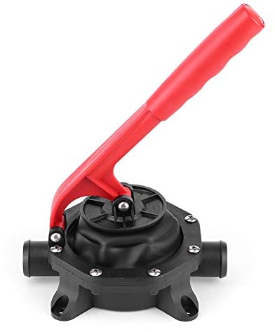 Akozon Manual Bilge Pump Hand Tools Water Transfer Diaphragm Self Priming Pump 720GPH for Water Transfer for Marine Boat