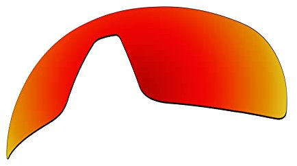 EZReplace Lentes de repuesto para gafas de sol Oakley Sutro OO9406 (lentes polarizadas), se adapta a Oakley Sutro Frame (rojo fuego)