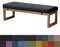 Kimgull Bankauflage Sitzkissen Bank Bankkissen Sitzauflage Sitzpolster Sitzbank Auflage Polster fur Banke Kissen Kissenauflage for Küchenbank Gardenbank Essbank (120X45X8CM Schwarz)