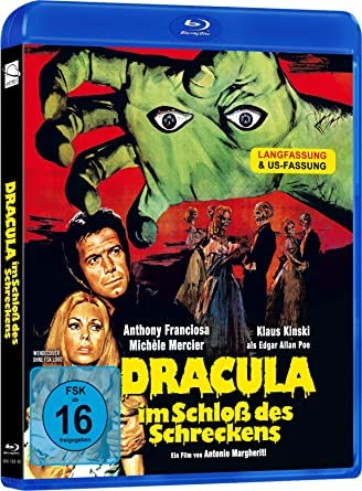DRACULA IM SCHLOSS DES SCHRECKENS / Web of the Spider (1971) ( Nella stretta morsa del ragno ) (Blu-Ray)