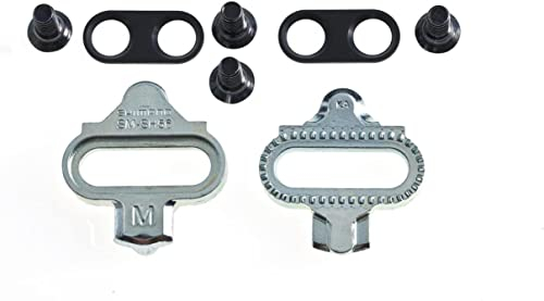 Shimano Unisex – Erwachsene SMSH56 Schuhplattensatz, Silber, Einheitsgröße