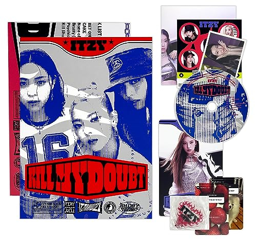 ITZY - [KILL MY DOUBT] (LIMITED EDITION) Photobook + Photocards + Lyric Poster + Character Card Set + Key Ring + CD-R + Circle Photocard + ITZY PIC + Folded Poster + 2 Pin Badges + 4 Extra Photocards