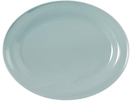 Seltmann Weiden Beat Arktisblau Servierplatte oval 35x28cm