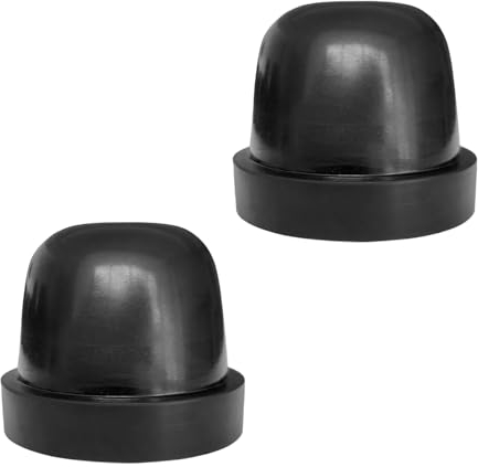 JNNJ 2 Stück Auto Scheinwerfer Dichtungs Abdeckungen, Gummidichtung Staubdicht Abdeckungen für LED Scheinwerfer, Lkw Scheinwerfer Gummi Kappe Abdeckung(70x50MM)