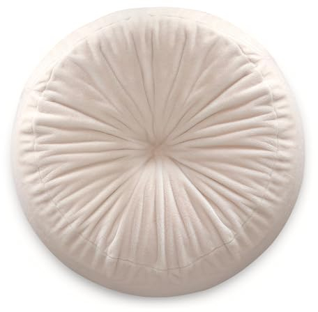 Aiire Riesen Sitzsack Kaninchenfell 120 cm - Bean Bag Chair XXL flauschig mit Füllung für Deko, Jungen und Kinder - Bodenkissen Grob, Chill Sessel für Kuschelecke – Relaxo Sitzsäcke Erwachsene Weiß