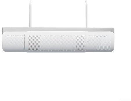 SPORTARC Déflecteur de climatiseur pour climatiseur mural, déflecteur rétractable anti-direct, guide de confinement, contrôle du flux d'air (basique sans filtre)