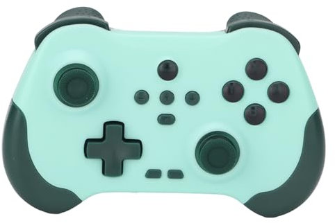 Annadue Kabelloser Game-Controller, Kabelloser Bluetooth-Gamepad-Joystick, Bewegungserkennungstechnologie, für für Android, für MFi, für, für PC, für Steam Gamepad (Green)
