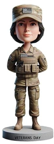 Individueller Wackelkopf, einheitliche Soldaten basierend auf Ihrem Gesichtsfoto, personalisierter Wackelkopf wie zum Muttertag oder Freund