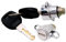 XFYESL Box da Tetto Set di Serrature per Box da Tetto per Auto, Accessori per cilindri di Chiusura in Metallo con Nucleo di Blocco Borsa portaoggetti