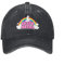 Metal Rock Music Rainbow Mosh Parodie Baseballmützen für Männer und Frauen, getragene Jeansmützen, verstellbare Snapback-Mütze