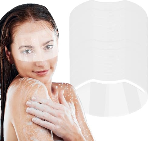 TOROKOM Friseursalon Haarspray Haar Schneiden Färbung Transparentes für Haarschnitt Transparent Gesichtsschutz für Stirn Augen Hair Salon (240)