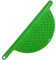 DAGLLGEW Passoire à Main Le Portable 15x5 Pouces en Mailles Fines passoires de Couleur Verte passoire en Plastique avec poignée et Trou de Suspension pour pâtes/Nouilles/Fruits/légumes