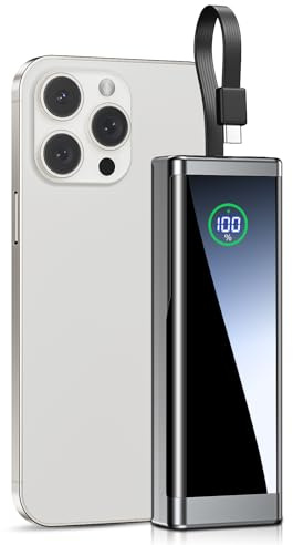 KEOLL Caricatore portatile 40000mAh Banca di Potere, Ultra-Alta Capacità Caricatore Portatile Del Telefono per iPhone 16 15 14 13/ Galaxy S24 S22