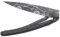 deejo - Couteau de Poche Pliant 27g - Manche en Fibre de Carbone, Lame en Acier Inoxydable Z40C13 - Motif Young Timer - Couteau de Table, Randonnée, Camping, Bivouac