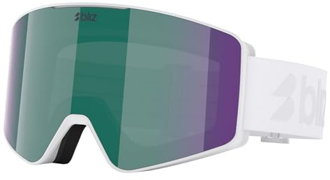 Bliz G001 Small Matte White Brown Green Multi 25/26