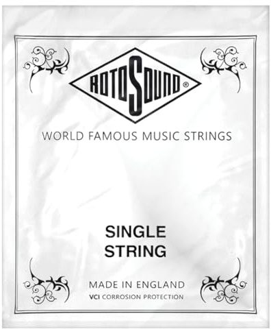 Rotosound Single String for E‑and Acoustic Guitar .011/0.28mm Plain NP011