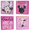Minnie Mouse Paw Patrol Spiderman Frozen Peppa My Little Pony Ninja Turtles Mickey Mouse Leinwandbild Minni Maus 12-1/4L x 12-1/4W x 1-1/2H weiß