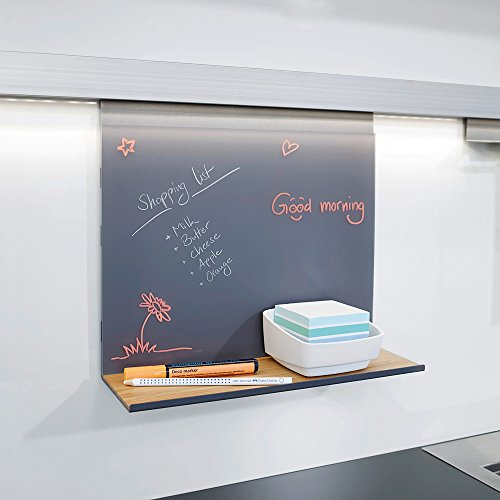 Kesseböhmer Linero MoasiQ Memoboard magnetisch, titangrau