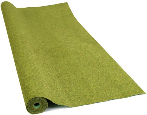 Busch Environnement - BUE7281 - Modélisme Ferroviaire - Tapis Décor Vert Mai - 250 x 100