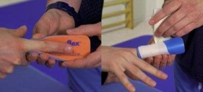 3er Pack Fingerschiene - flexible -