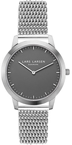 Lars Larsen Damen-Armbanduhr LW35 Analog Quarz Edelstahl 135SGSM