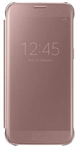 Samsung Clear View Cover für Galaxy S7, roségold