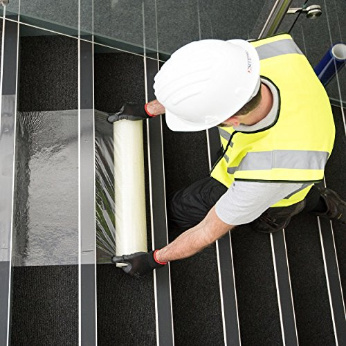 Proguard® Self-Adhesive Carpet Protection Film – 600mm x 50m | 100% Waterproof, Tear-Resistant, No Residue, Ideal for Renovations, DIY, and Events