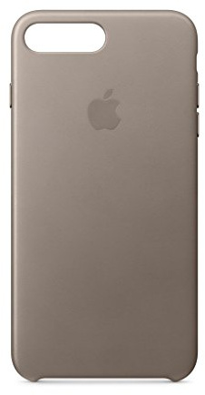 Apple Custodia in pelle (per iPhone 8 Plus / iPhone 7 Plus) - Grigio talpa