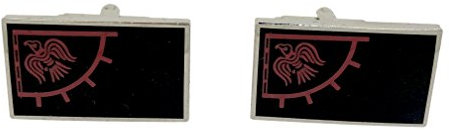 Wikinger-Rabe Odin Viking Cosplay Cufflinks Manschettenknöpfe im Präsentationsbox