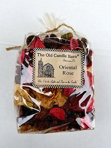 Old Candle Barn Oriental Rose Potpourri - Perfect For Spring, Summer, Fall, and Winter Decoration or Bowl Filler