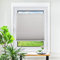 Homland Plissee ohne Bohren Klemmfix Hellgrau 130 x 110 cm(LxB), Plissees für Fenster und Tür, Jalousie Easyfix Plisseerollo mit Klemmträger Sonnenschutz und Sichtschutz lichtdurchlässig Rollo