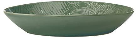 Maxwell & Williams DR0316 Panama - Fuente ovalada para servir en caja de regalo, gres, verde kiwi, 32 x 23 cm