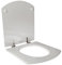 WC-Sitz für ROCA HALL Holz Polyester hochwertiges Scharnier Edelstahl