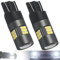 Eseastar 501 T10 Ampoules LED 6000K Blanc 12V-24V W5W 194 168 161 12961 Extrêmement Lumineux Avec Projecteur Pour Feu De Position Intérieur Dôme Lumière