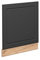 Vicco Panel Frontal Fame-Line, Antracita-Oro/Roble Dorado, 60 cm sin encimera