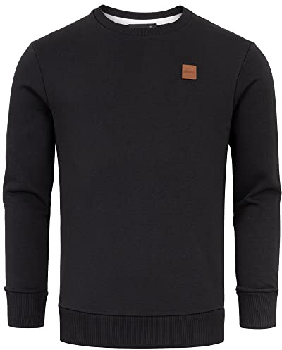 REPUBLIX Herren Basic College Sweatshirt Pullover Sweatjacke Hoodie R0456