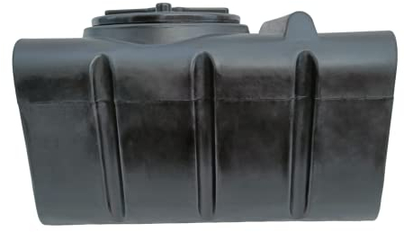 Varile 180L Trinkwassertank Schwarz | BPA-Frei | integriertes 3/4 Messinggewinde | Made in EU | Lebensmittelgeeignet