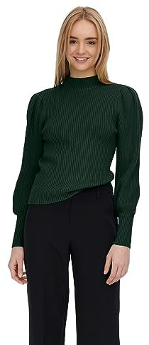 Only Onlkatia L/S-Maglione con Collo Alto, June Bug, S Donna