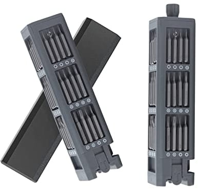 LZHDZQD Magnetischer Schraubendreher Set, Magnetisch Bits Professionelle Wartungswerkzeuge Set für Zuhause (45 IN 1 Set)
