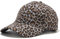 Yixda Baseball Cap Unisex Sonnenhut Baseball Mützen Verstellbar Outdoor Sonnenschutz Kappe (Leopard Grau)