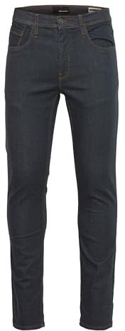 Blend BHJet Herren Jeanshose Hose mit Eingrifftaschen Gürtelschlaufen Stretch Baumwollmischung Slim fit, Größe:W38/30, Farbe:Denim Unwashed Grey (202380)