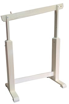 Funwave Universal Montagebock/Arbeitsbock/Stützbock/Unterstellbock bis 100kg belastbar für Hobby, Handwerken, Modellbau (2, Natur)