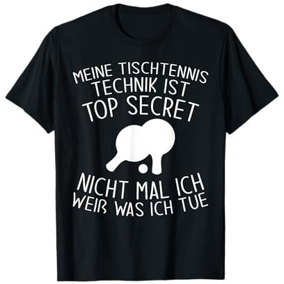 Tischtennisspieler Meine Tischtennis Technik T-Shirt