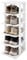 DIVCHI Shoe Rack 5 Tier Vertical Shoe Holder Stand Space-Saving Narrow Footwear Organiser Shelves For Entryway Living Room