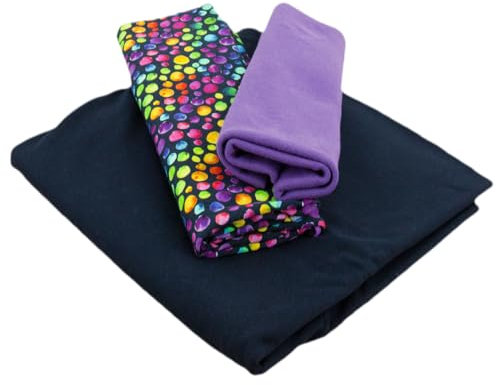 Stoffpaket - Jersey Stoff Kinderstoff SET Bündchen Baufahrzeuge dunkelnavy - je 50 cm